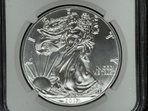 2017-S American Silver Eagle NGC MS69