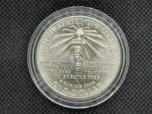 1986-P  MS Silver Statue of Liberty Commemorative Silver Dollar