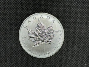 2011 Canadian 1 Oz. Silver Maple Leaf Coin