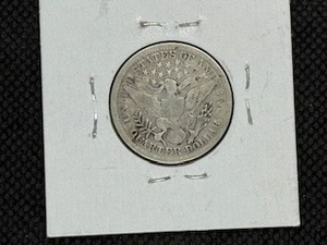 1898 Barber Quarter marked VG when Purchased PCGS Price Guide for a VG10 is $38