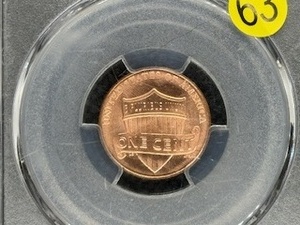 2017-P Shield Lincoln Cent PCGS MS66 Red PCGS Price Guide for one MS 66 Red is $20.00