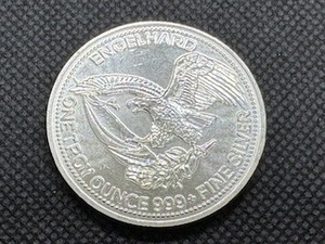1986 BU 1 Oz. Silver Engelhard Prospector