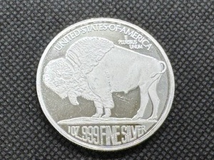 BU One Ounce .999 Silver Buffalo Round