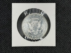 1964 90% Silver Kennedy Half Dollar Marked AU When Purchased
