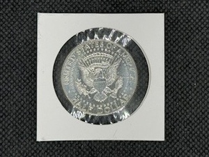 1964 90% Silver Kennedy Half Dollar Marked BU When Purchased