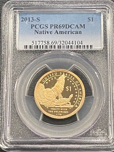 2013-S Sacagawea Dollar Proof PCGS PR69 Deep Cameo
