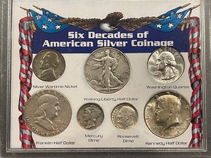Six Decades of American Silver Coinage