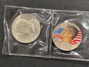 1964 & 2000-P Kennedy Half Dollars