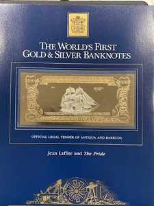 Gold and Silver Banknote