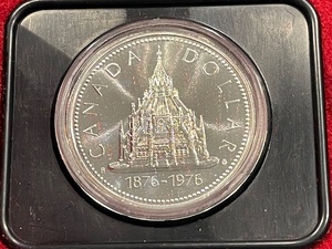 1976 Canada Centennial Silver Dollar