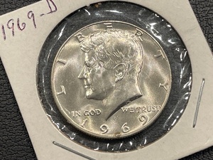 1969-D Kennedy Half Dollar Uncirculated
