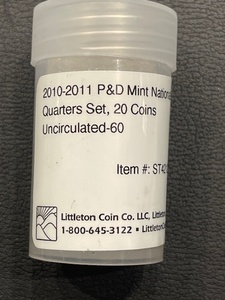 2010-2011 P&D National Parks Quarters Set