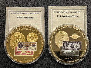 Commemorative Banknote Coins