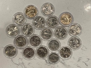 Quarters and Dollar Coins