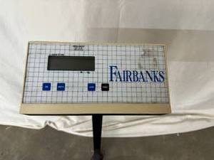 lot 51 image: Fairbanks HS100 Digital Weighing Scale - 600 lbs. Weight Capacity - Excellent For Weighing Packages Too  Works Good