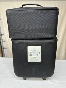 lot 71 image: WOW MSRP $8000 inCourage Airway Clearance Therapy By RespirTech WCarrying Bag. Hoses, Size 44 Chest Wrap For Bronchiectasis, Cystic Fibrosis, COPD, ICUPost-Op Setting, MD  Like New