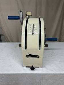 lot 72 image: Monark Rehab Trainer Table Top UBE Upper Body Ergometer - In Good Condition Missing Hand Grab Pole For Helping To Transport The UBE Around Does Not Affect Functionality