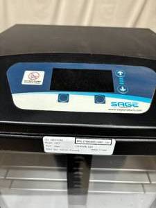 lot 29 image: SAGE 7937 COUNTER TOP PATIENT PERSONAL COMFORT CLEANING WASHCLOTH TOWEL WARMER HEATER - GOOD WORKING CONDITION