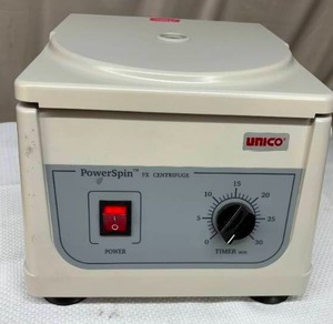 lot 33 image: Unico C806 Power Spin Model FX Centrifuge, 3400 RPM Fixed Speed, 6 Place Rotor, 30 Minutes Timer, 6 x 10 mL Capacity&nbspGood Working Condition