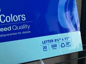 Colored Copy Paper