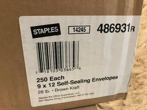 9 x 12 Envelopes