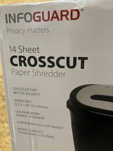14 Sheet Paper Shredder
