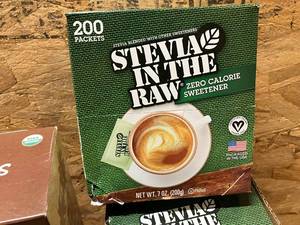 Stevia and Organic Can Sugar