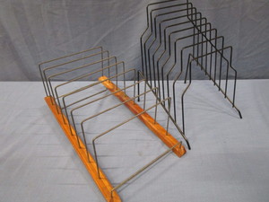 lot 17 image: Vintage Record Racks