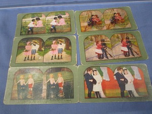lot 67 image: Stereoptic Cards