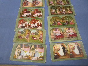 lot 114 image: Stereoptic Cards