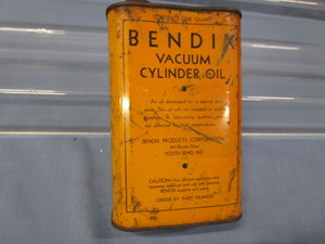 lot 142 image: Bendix Cylinder Oil Can