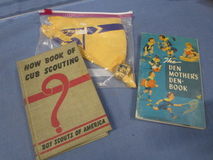 lot 157 image: Cub Scout Handbooks