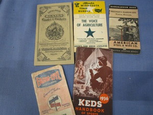 lot 173 image: Pocket Advertising Booklets