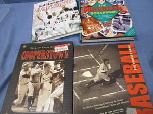 lot 216 image: Four Baseball Books