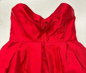 lot 165 image: Vintage Gorgeous Red Jill Stuart Cocktail Dress