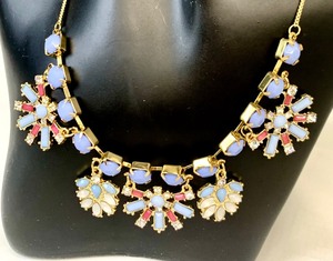 lot 130 image: Outstanding Purple Colorful Necklace by Lauren Conrad