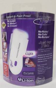 lot 69 image: YES Portable, Instant & Painless All-Over Hair Removal-NEW