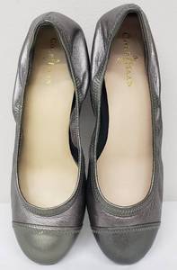 lot 13 image: Cole Haan (NikeAir) Milly Pewter Grey Wedge Cap - Size 8 12B