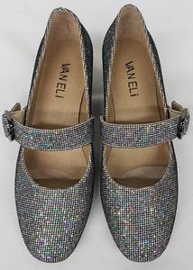 lot 182 image: Vaneli Glitter Mary Janes - Size 5 12