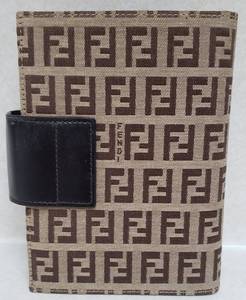 lot 4 image: Vintage Fendi Personal Calendar and Contact Book