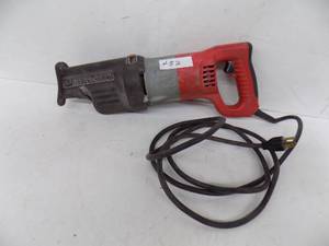 lot 32 image: Milwaukee RBital Super Sawzall works