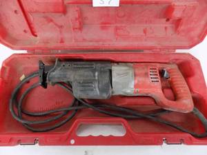 lot 37 image: Milwaukee Sawzall HD works