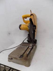 lot 89 image: Dewalt 14 Chop Saw works