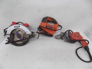 lot 109 image: 3 - Power tools works