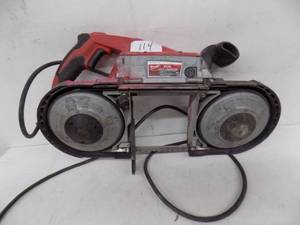 lot 114 image: Milwaukee deep cut band saw works