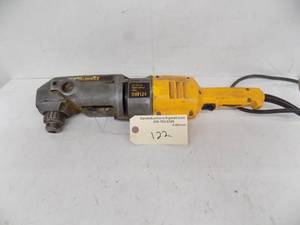 lot 122 image: Dewalt 12 right angle drill