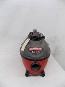 lot 127 image: Craftsman shop vac 5.0 HP  4 Gal runs