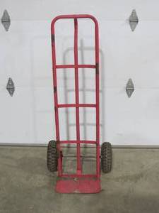 lot 15 image: Red 2 Wheel Hand TruckDolly