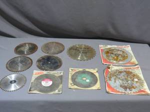 lot 16 image: Mixed Lot of Circular Saw and Table Saw Blades
