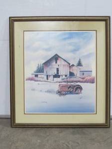 lot 30 image: 29 x 32 Framed Print by C. E. Phelps